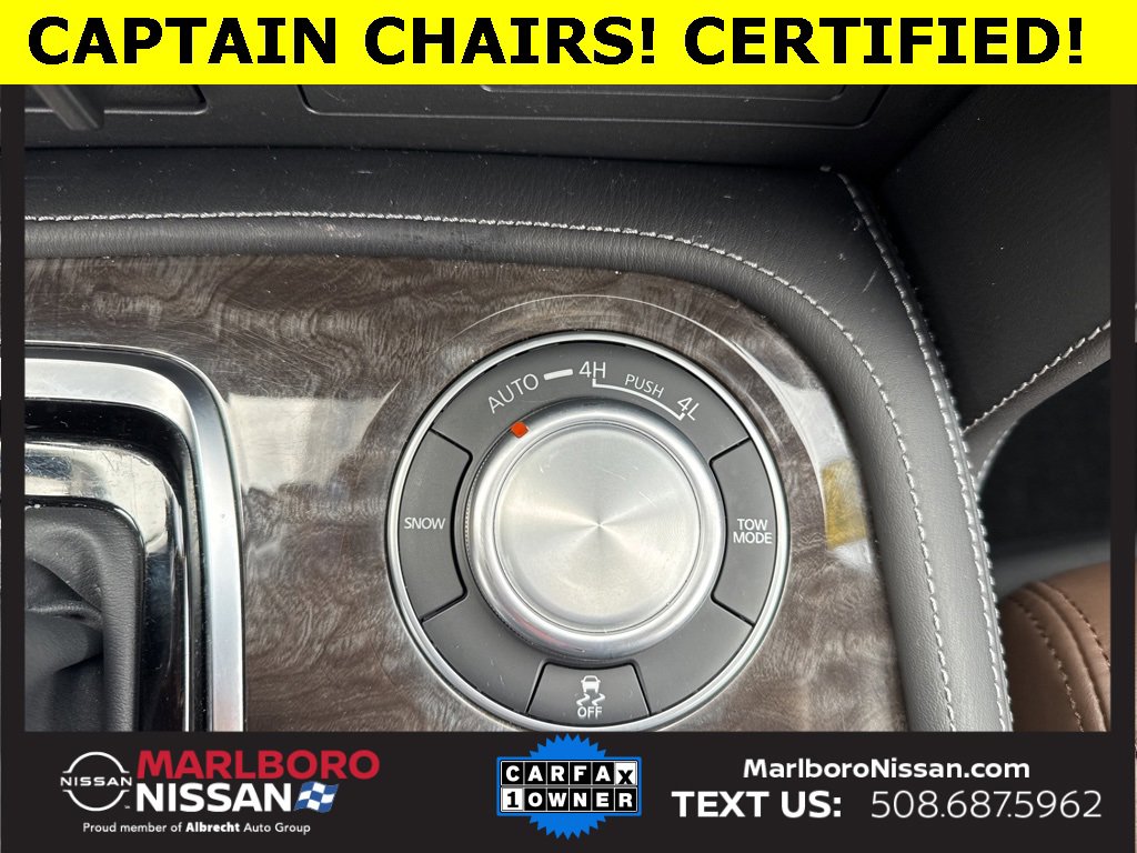 Certified 2024 Nissan Armada Platinum w/ Captain's Chairs Package image 38