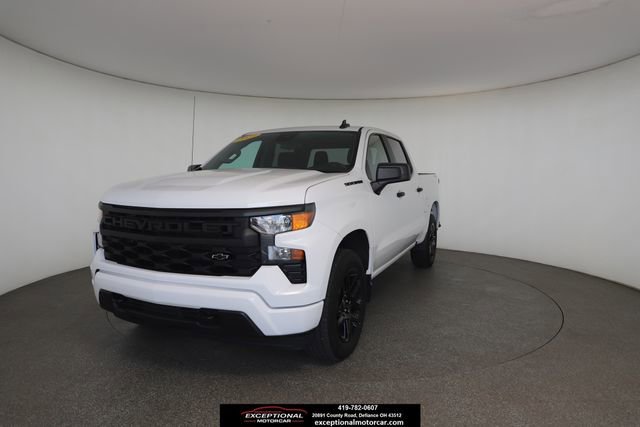 Used 2023 Chevrolet Silverado 1500 Custom w/ LPO, Dark Essentials Package AWD/4WD image 1
