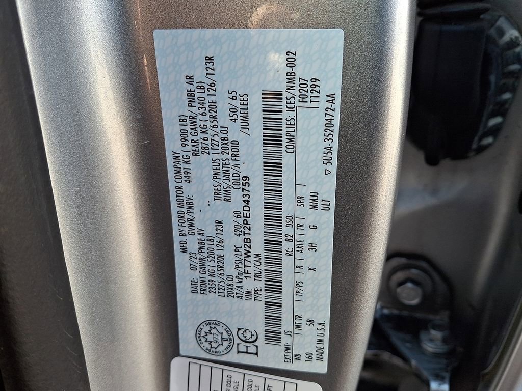 Used 2023 Ford F250 Lariat w/ Sport Appearance Package image 29