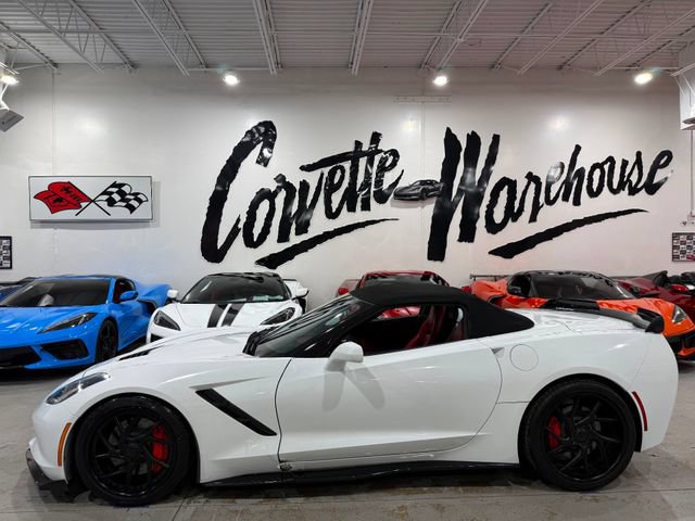 Used 2014 Chevrolet Corvette Stingray Convertible w/ 3LT Preferred Equipment Group RWD image 2
