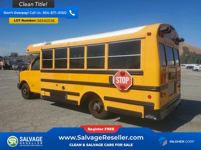 Used 2011 Chevrolet Express 4500 w/ School Bus Package RWD image 4