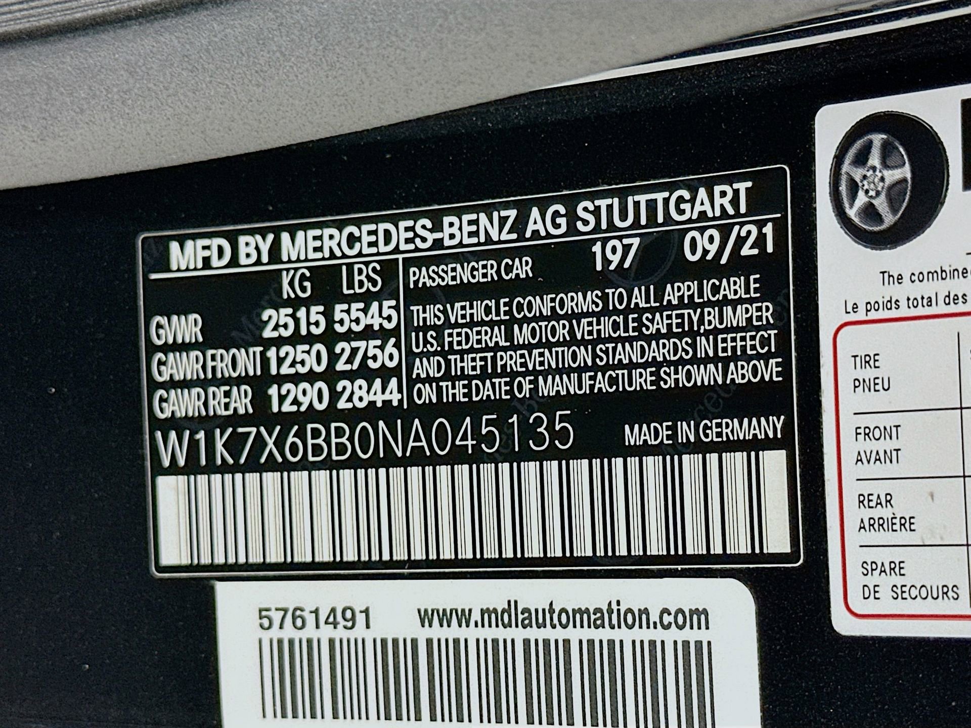 Certified 2022 Mercedes-Benz AMG GT 53 image 34