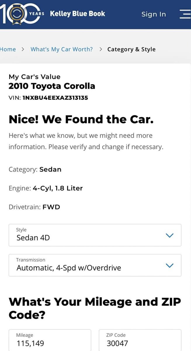 Used 2010 Toyota Corolla LE image 9