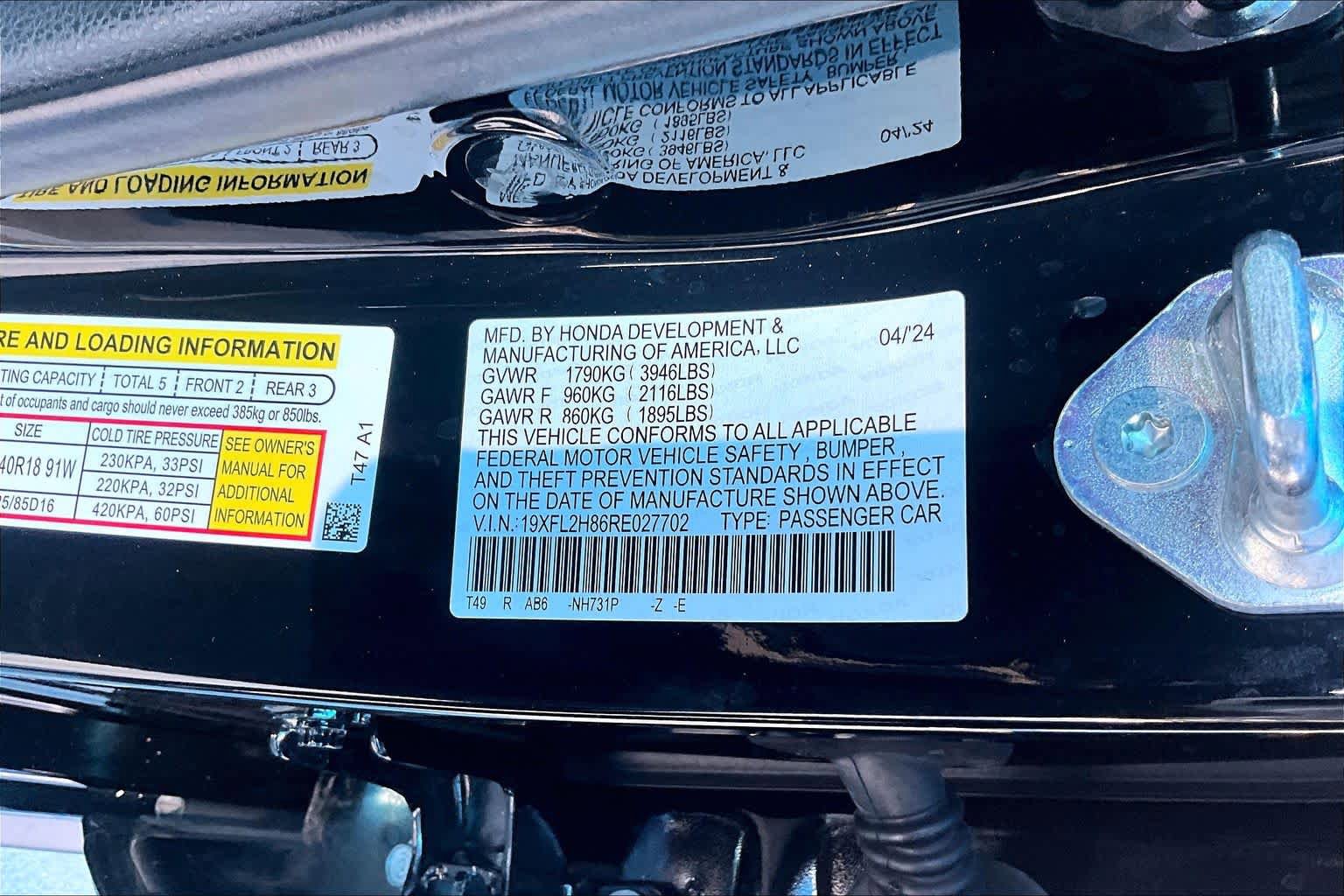 Used 2024 Honda Civic Sport image 34