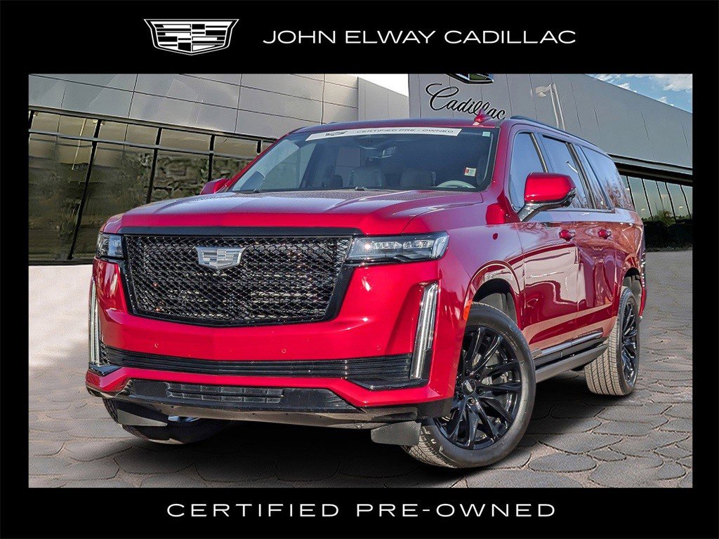 Certified 2022 Cadillac Escalade ESV Sport Platinum w/ LPO, ONYX Package