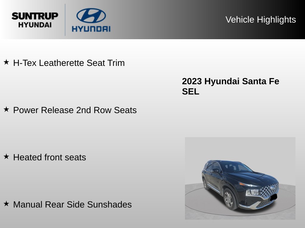 Used 2023 Hyundai Santa Fe SEL w/ Premium Package FWD image 28