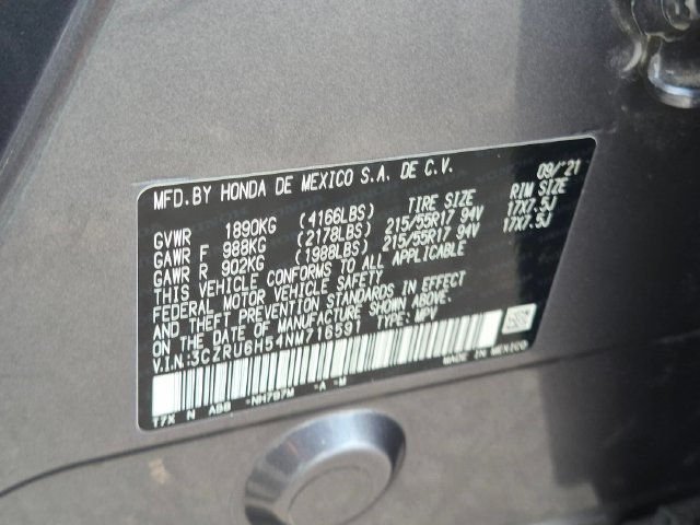 Used 2022 Honda HR-V EX image 25