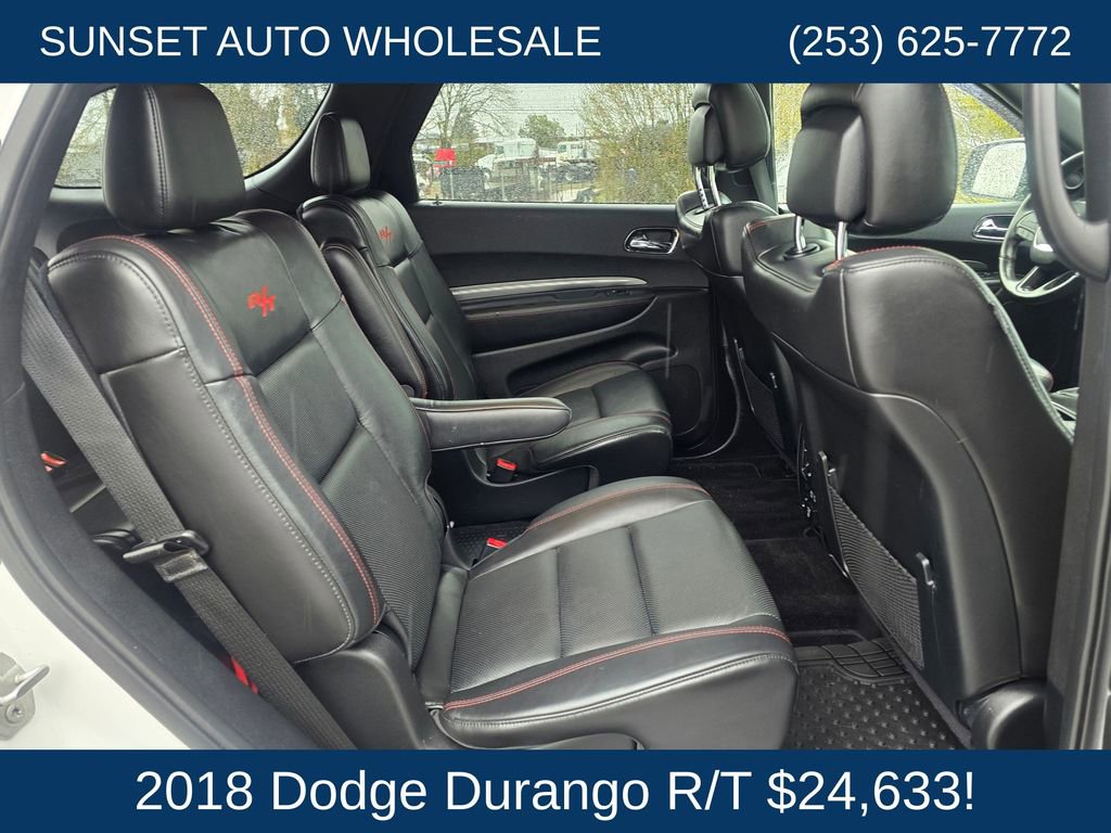 Used 2018 Dodge Durango R/T w/ Technology Group AWD/4WD image 22