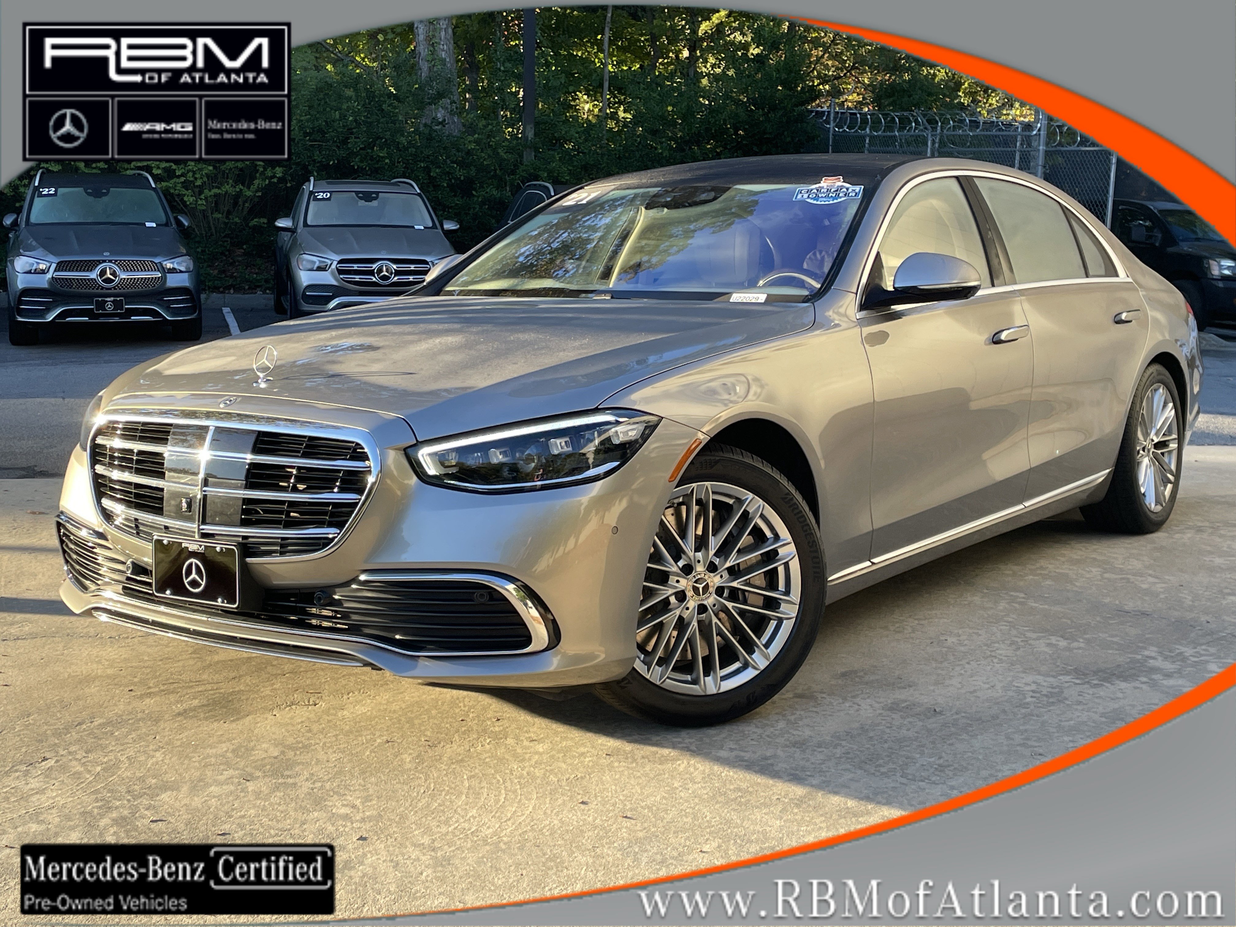 Certified 2021 Mercedes-Benz S 580 4MATIC Sedan