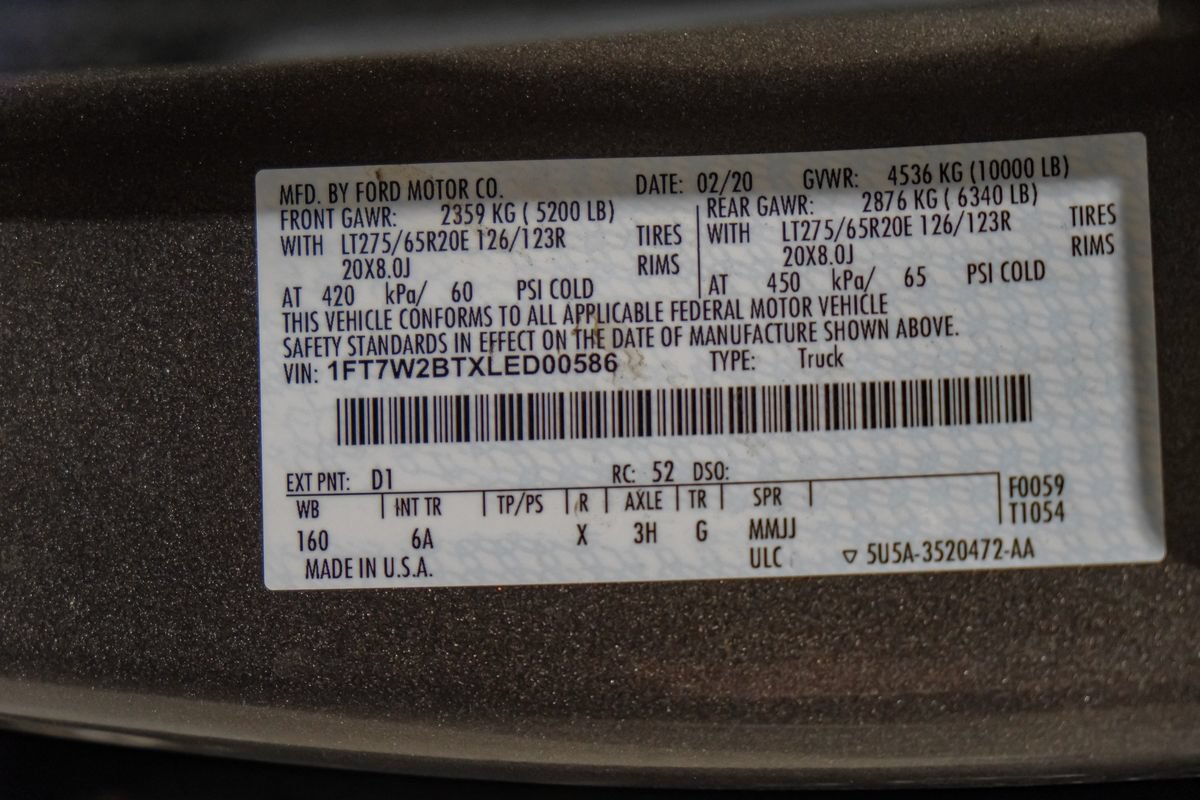 Used 2020 Ford F250 Lariat w/ Lariat Value Package AWD/4WD image 67