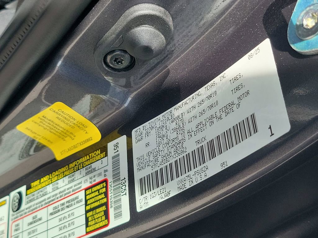 New 2026 Toyota Tundra SR5 image 49
