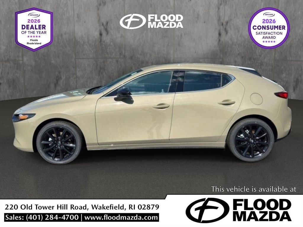 Certified 2025 MAZDA MAZDA3 Carbon AWD/4WD image 2