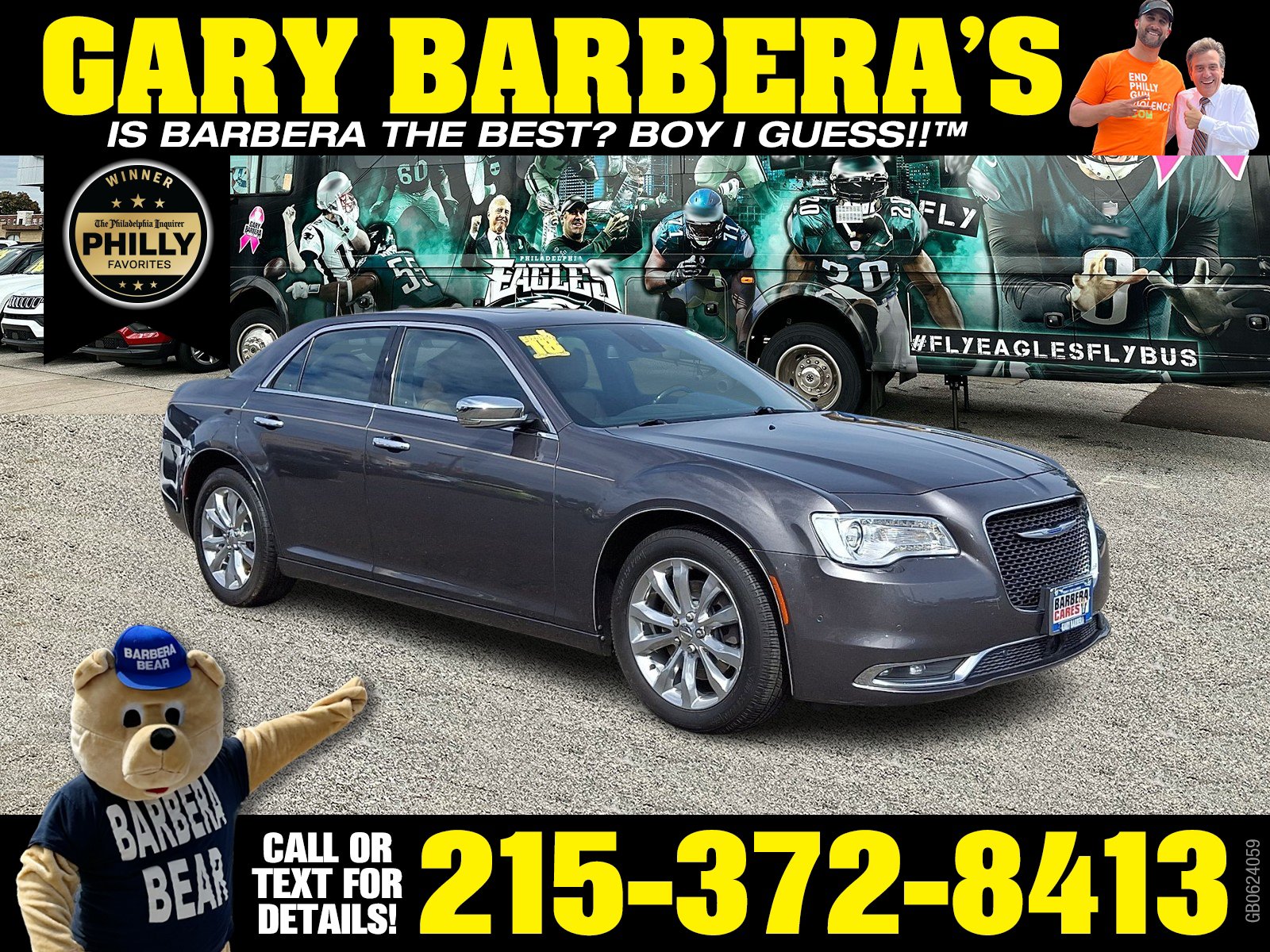 Used 2018 Chrysler 300 Limited w/ Safetytec Plus Group AWD/4WD image 1