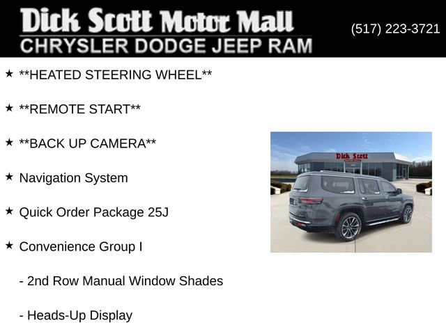 Used 2024 Jeep Wagoneer Series II w/ Convenience Group I image 17