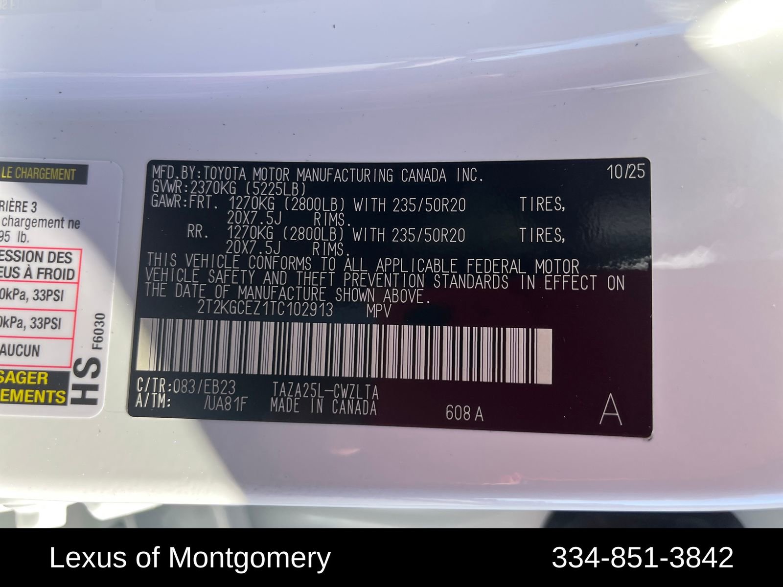 New 2026 Lexus NX 350 F Sport image 30