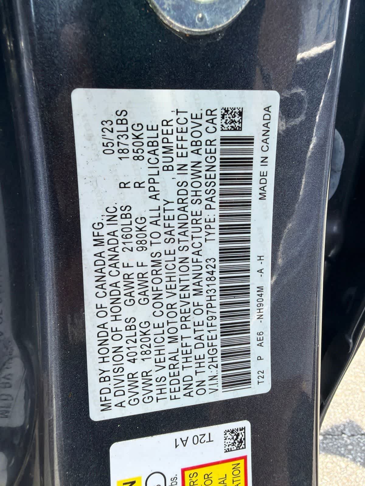 Used 2023 Honda Civic Touring image 21