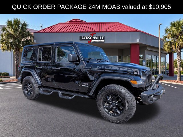 Used 2019 Jeep Wrangler Unlimited Sahara w/ Quick Order Package 24M Moab AWD/4WD image 3