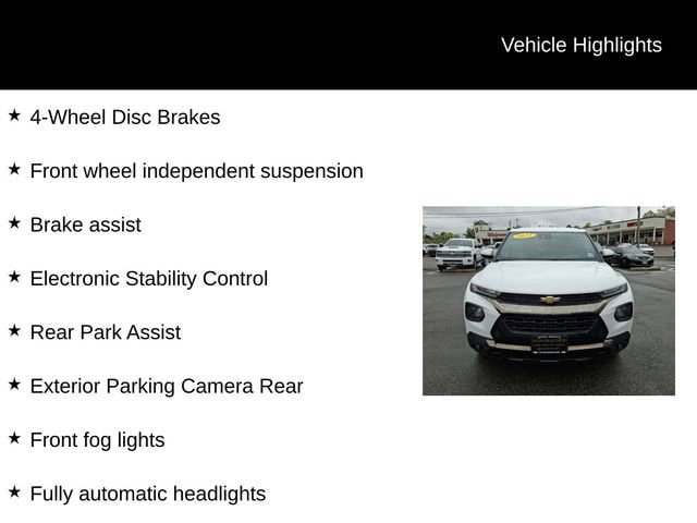 Used 2023 Chevrolet TrailBlazer ACTIV w/ Convenience Package AWD/4WD image 17