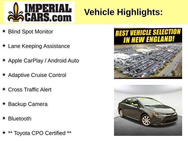 Certified 2026 Toyota Corolla LE FWD image 3