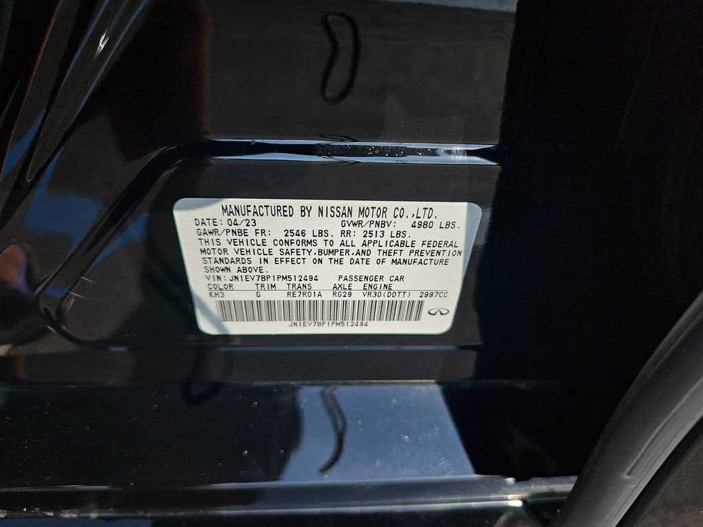 Used 2023 INFINITI Q50 Luxe w/ Cargo Package RWD image 32