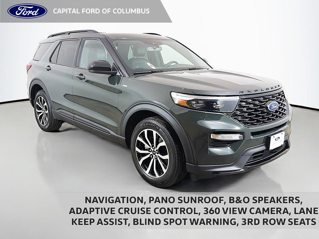 Used 2023 Ford Explorer ST-Line w/ Class IV Trailer Tow Package AWD/4WD image 1