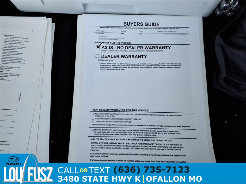 Used 2017 Volkswagen GTI S image 34