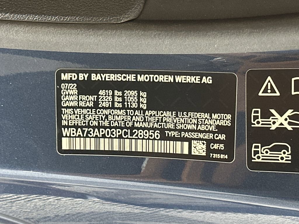 Used 2023 BMW 430i xDrive Coupe w/ M Sport Package AWD/4WD image 32