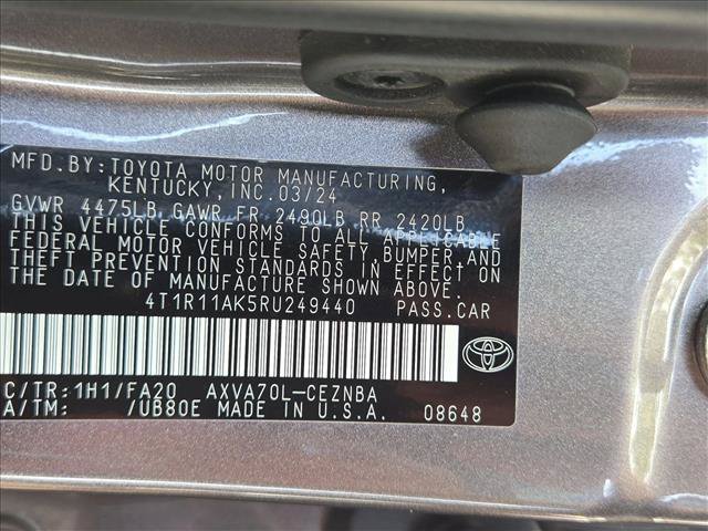 Used 2024 Toyota Camry LE w/ Convenience Package FWD image 24