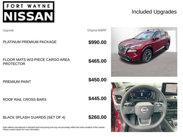 New 2026 Nissan Rogue Platinum w/ Platinum Premium Package AWD/4WD image 4