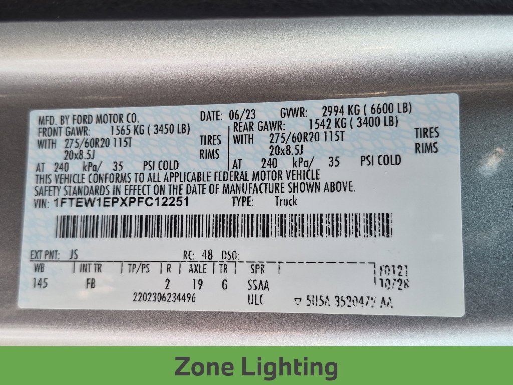 Used 2023 Ford F150 XLT w/ Equipment Group 302A High AWD/4WD image 32