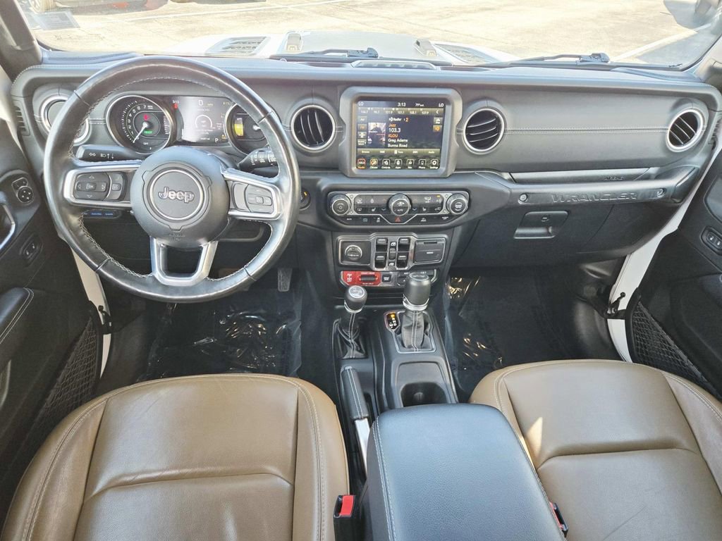 Used 2021 Jeep Wrangler Unlimited Rubicon 4xe w/ Steel Bumper Group image 13