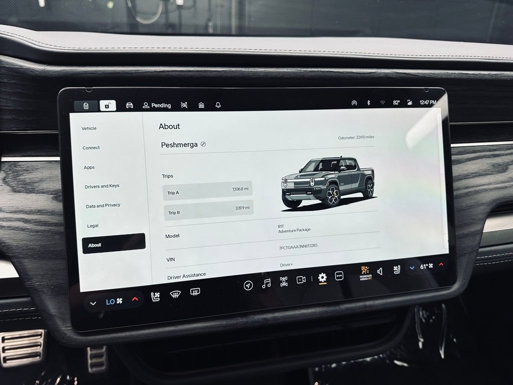Used 2022 Rivian R1T Adventure AWD/4WD image 33