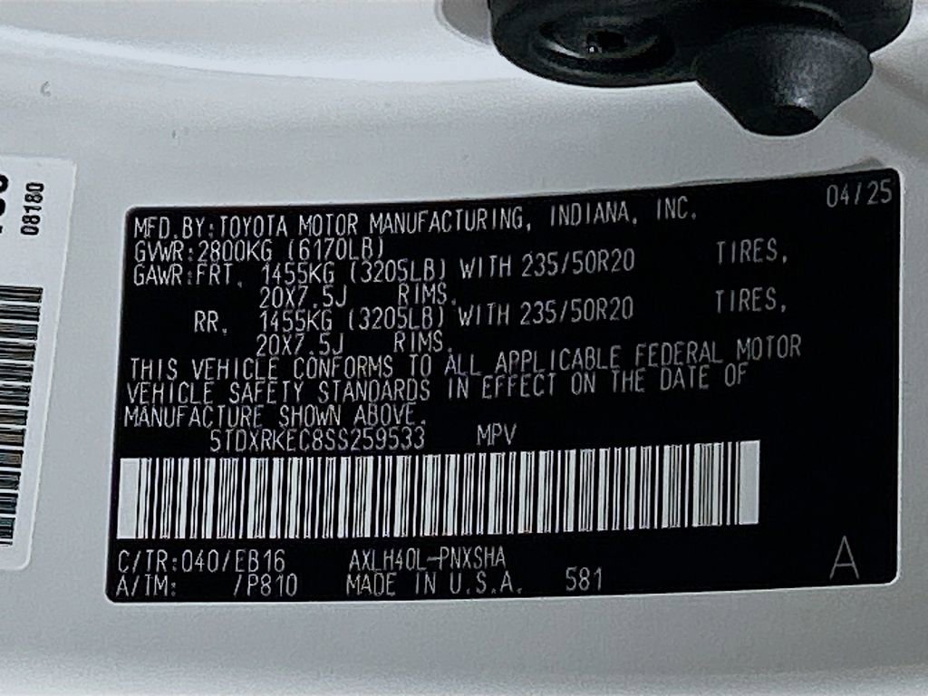 New 2025 Toyota Sienna XSE FWD image 31
