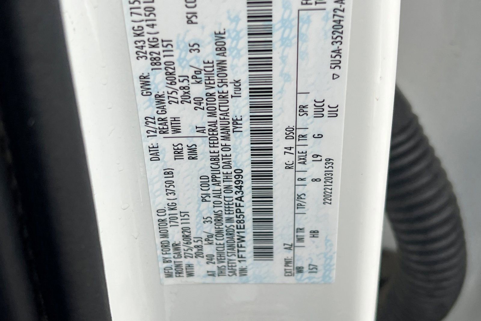 Used 2023 Ford F150 Lariat w/ Equipment Group 502A High image 31