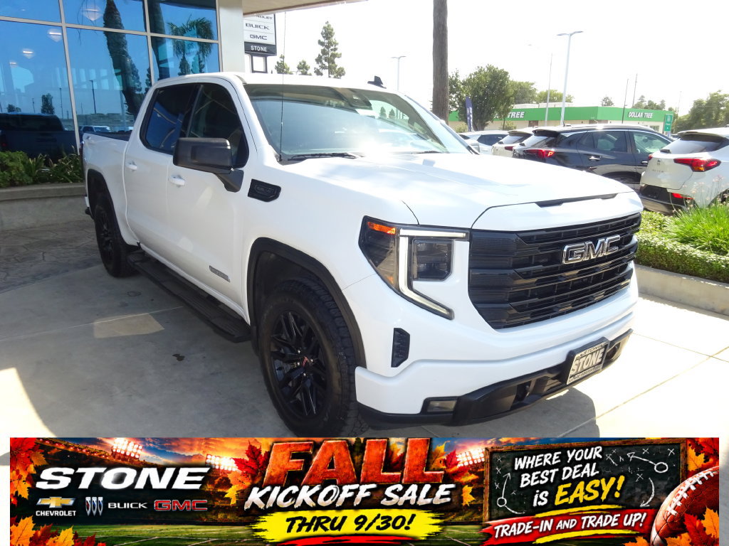 Certified 2023 GMC Sierra 1500 Elevation w/ LPO, Elevation Black Package AWD/4WD 360° Tour