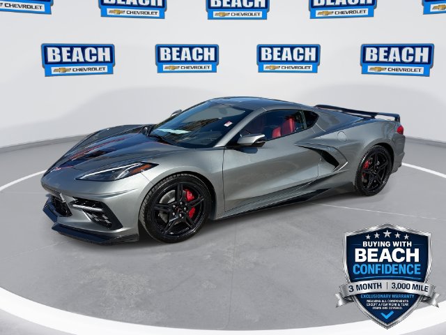 Used 2022 Chevrolet Corvette Stingray Coupe w/ Chrome Exterior Badge Package