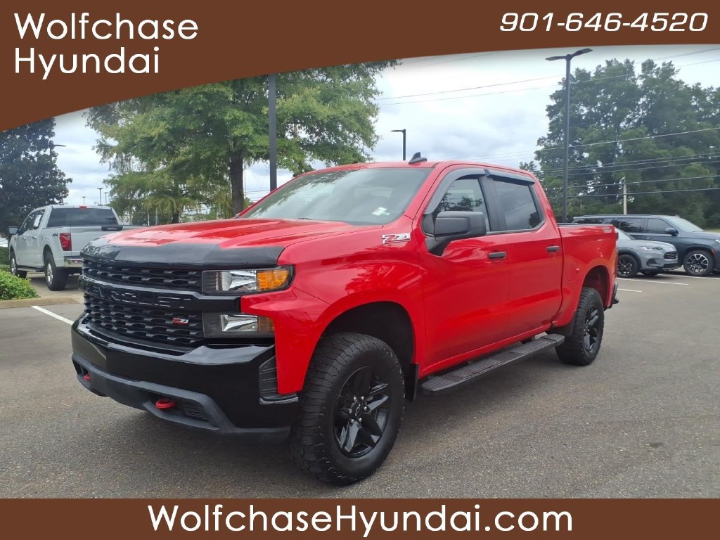 Used 2021 Chevrolet Silverado 1500 Custom Trail Boss w/ LPO, Dark Essentials Package