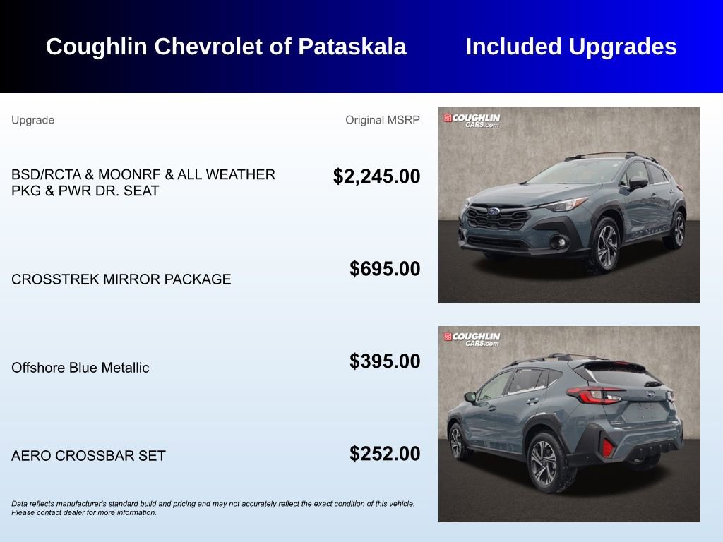 Used 2024 Subaru Crosstrek 2.0i Premium image 3