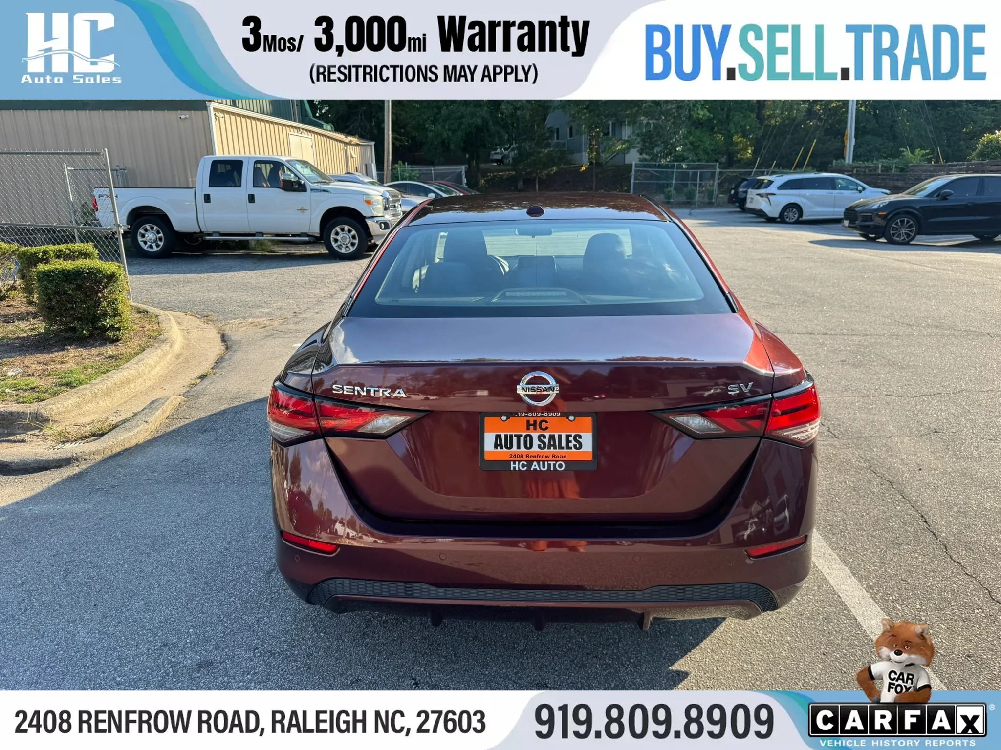 Used 2020 Nissan Sentra SV FWD image 4