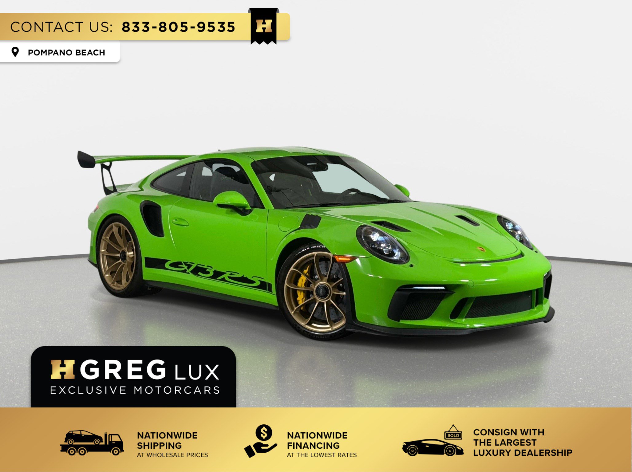 Used 2019 Porsche 911 GT3 RS RWD image 1