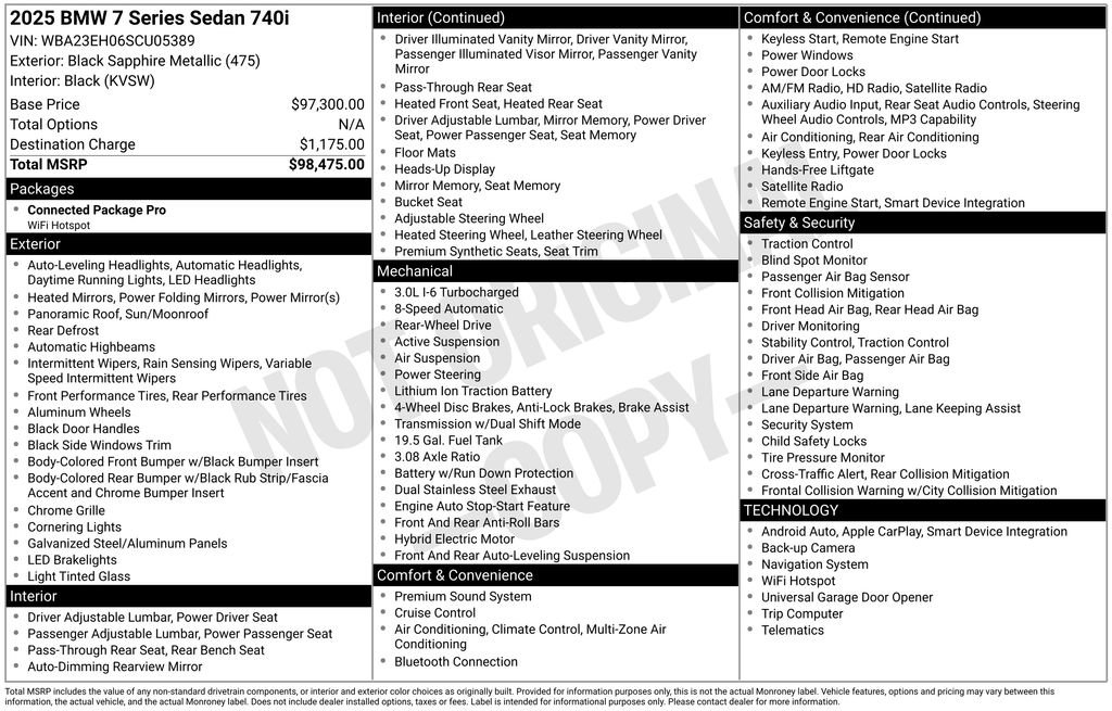 Used 2025 BMW 740i image 2