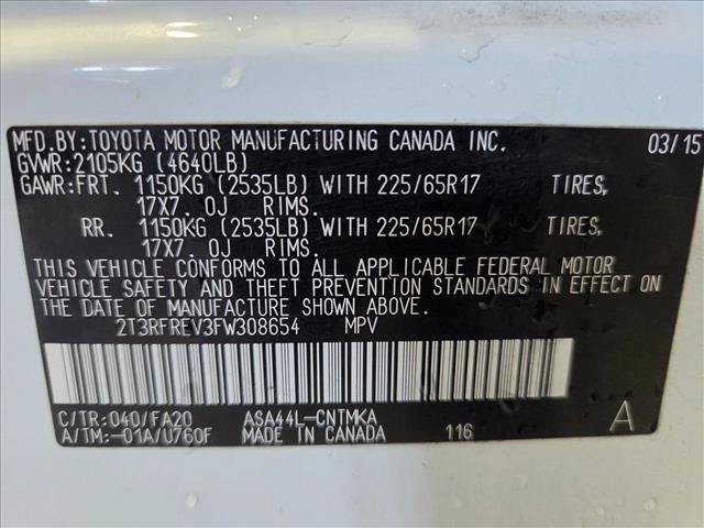 Used 2015 Toyota RAV4 XLE AWD/4WD image 23