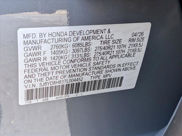 New 2026 Acura MDX Type S AWD/4WD image 17