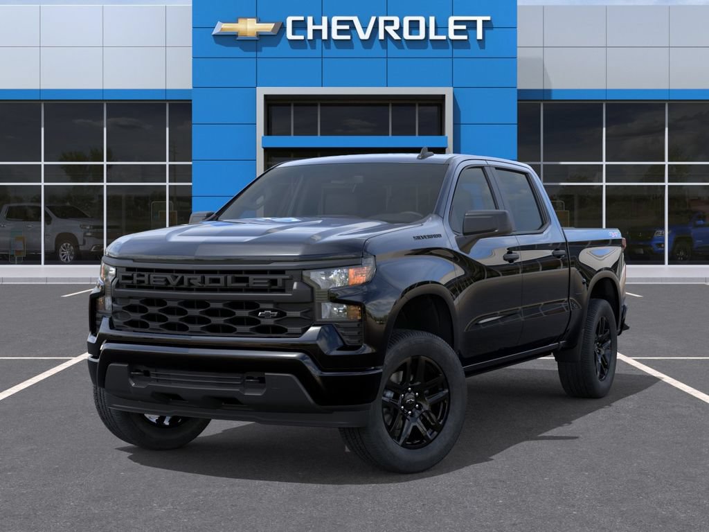 New 2026 Chevrolet Silverado 1500 Custom w/ LPO, Dark Essentials Package AWD/4WD image 6