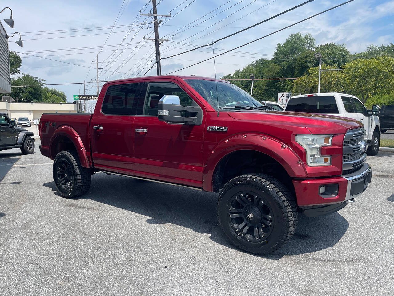 Used 2015 Ford F150 Platinum w/ Equipment Group 701A Luxury AWD/4WD image 10