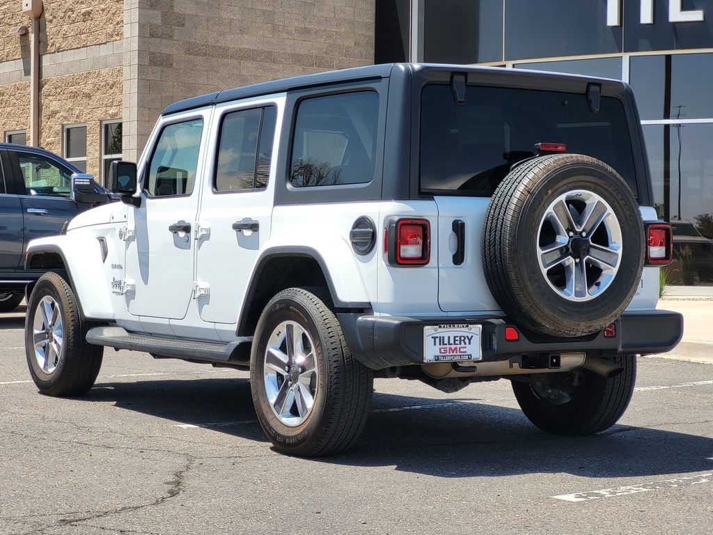 Used 2021 Jeep Wrangler Unlimited Sahara AWD/4WD image 5