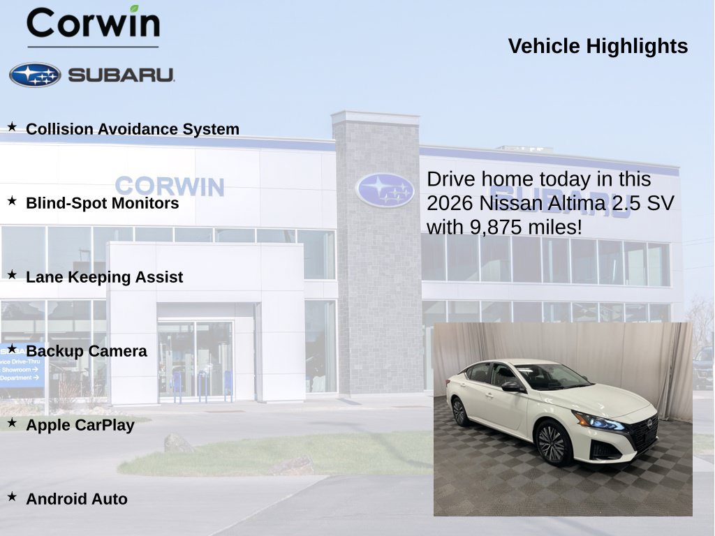 Used 2026 Nissan Altima 2.5 SV FWD image 6