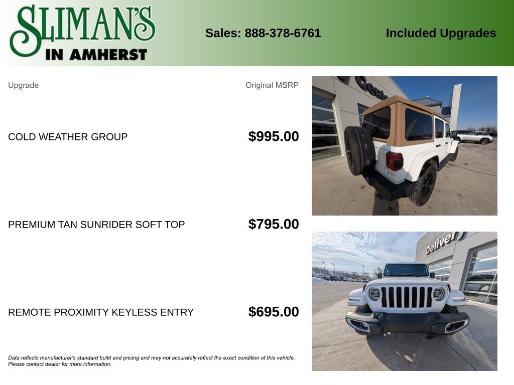 Used 2021 Jeep Wrangler Unlimited Sahara w/ Cold Weather Group image 12