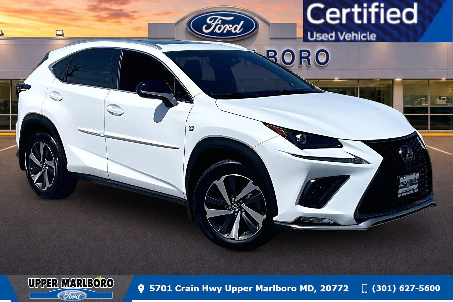 Used 2020 Lexus NX 300 F Sport w/ F Sport Comfort Package