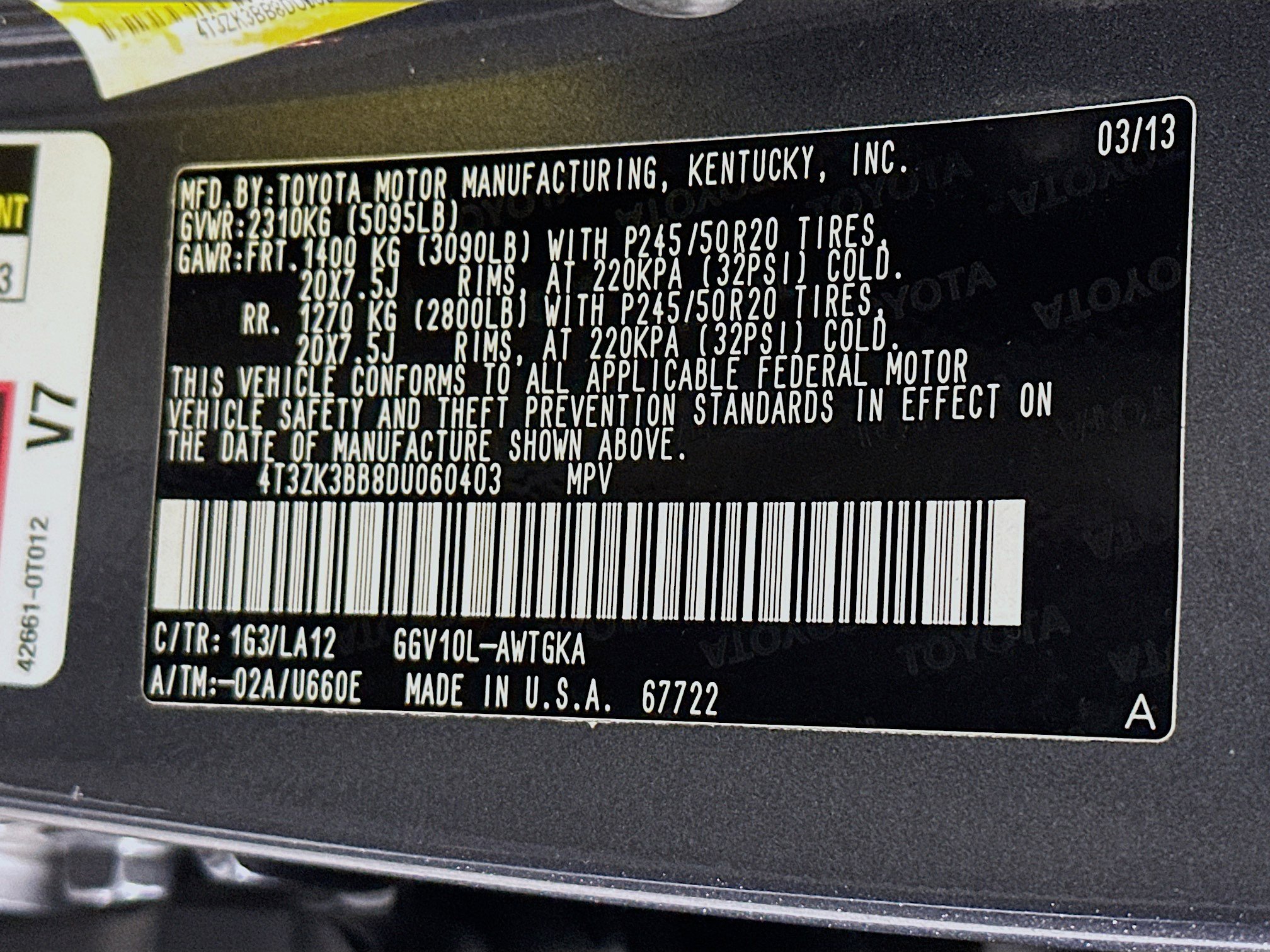 Used 2013 Toyota Venza Limited image 12